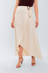 Falda pareo con hebilla