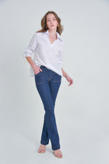 Blusa manga 3/4 con punteras