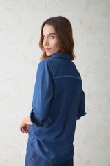 Camisa manga larga en denim