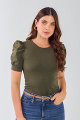 Camiseta básica manga corta con prenses