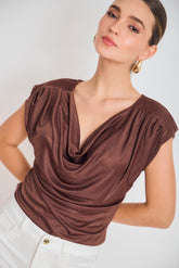 Blusa manga sisa babero