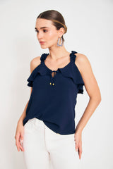 Blusa tiras