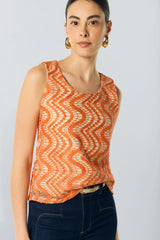 Blusa mandarina manga sisa