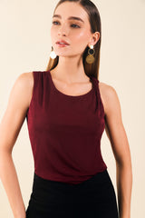 Blusa m/sisa entorchada