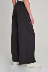 Pantalón palazzo canal y cierre delantero