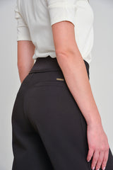 Pantalón palazzo canal y cierre delantero