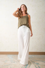 Pantalón Palazzo pretina con canal
