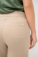 Culotte en drill bolsillos ojal