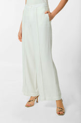 Pantalón palazzo con vena