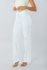 Pantalón en drill bota recta