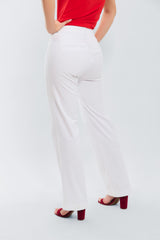 Pantalon basico en drill bota recta