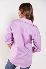 Camisa con bolsillos giagonales