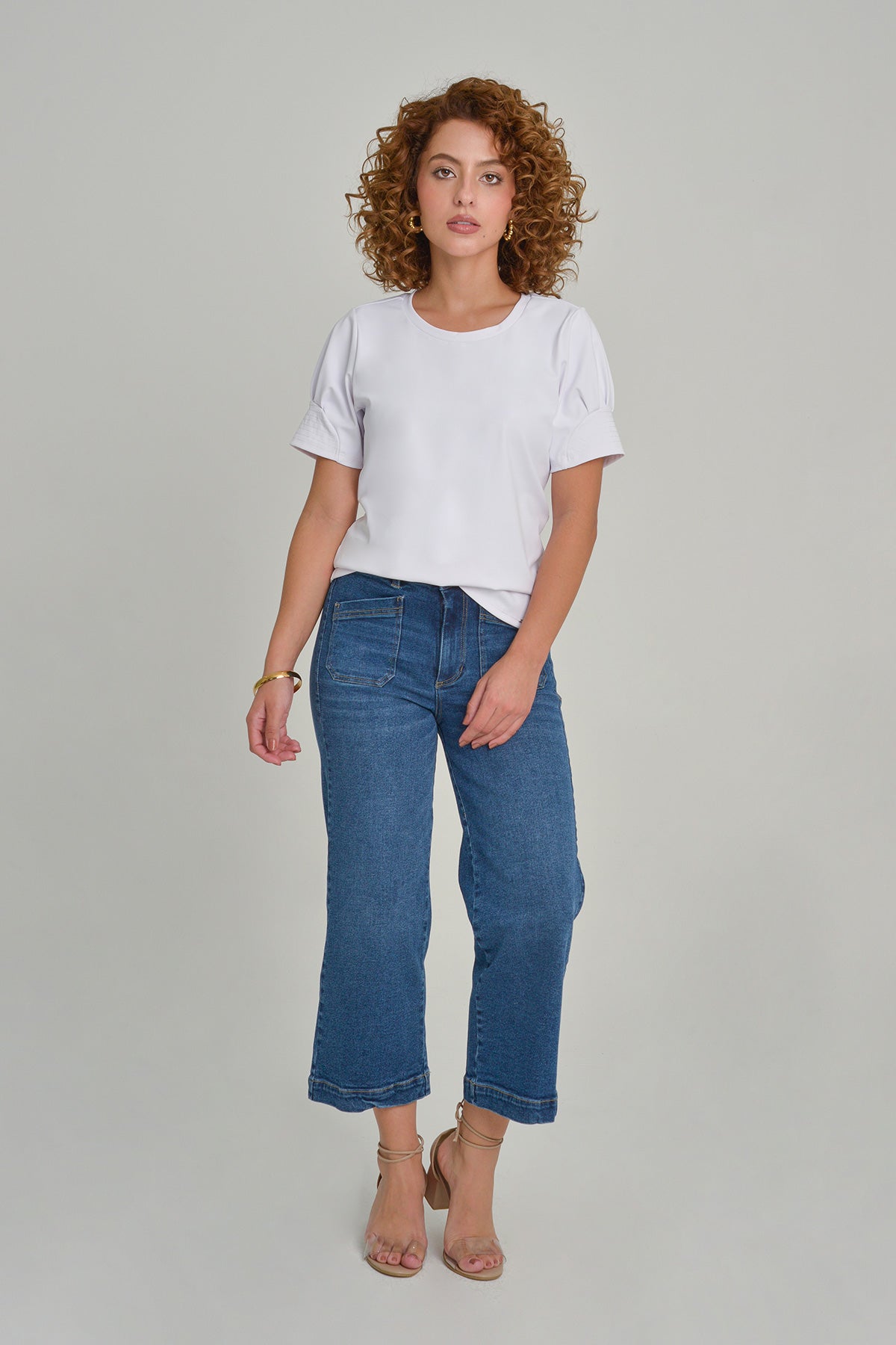 Camiseta en lycra fria manga con prenses