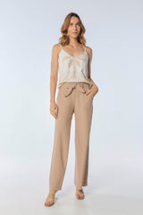 Blusa tiras tejido palmas