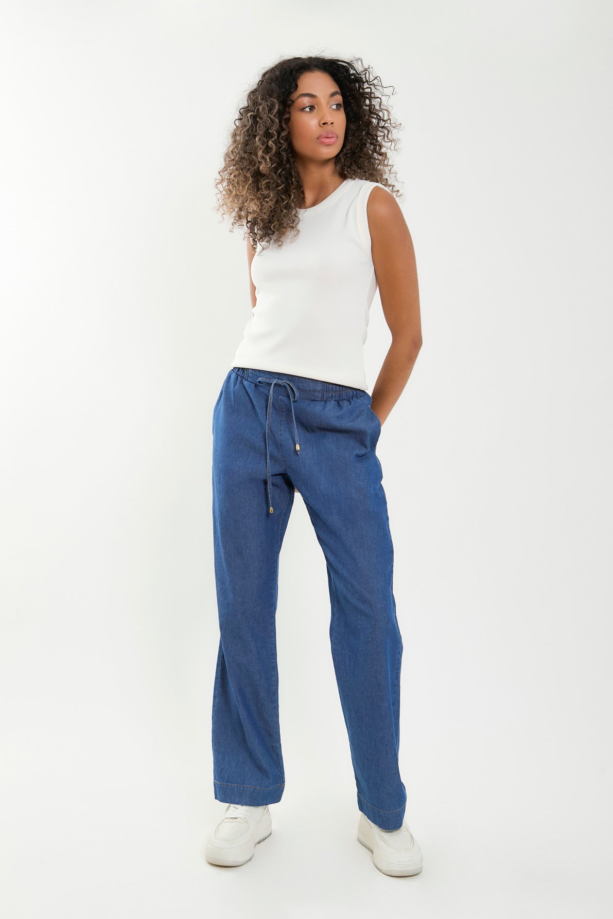 Camiseta manga sisa en rib