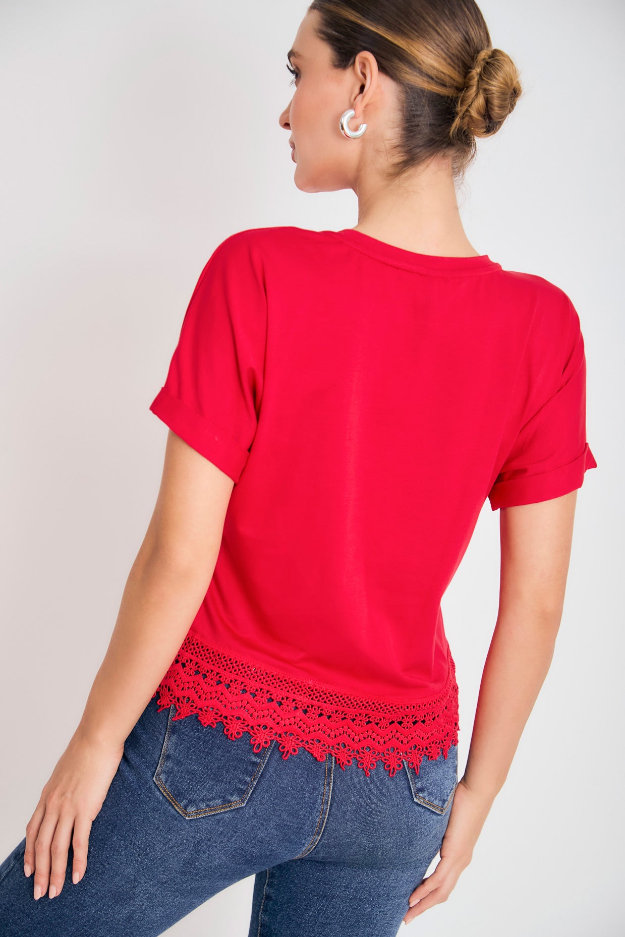 Camiseta manga corta cajon