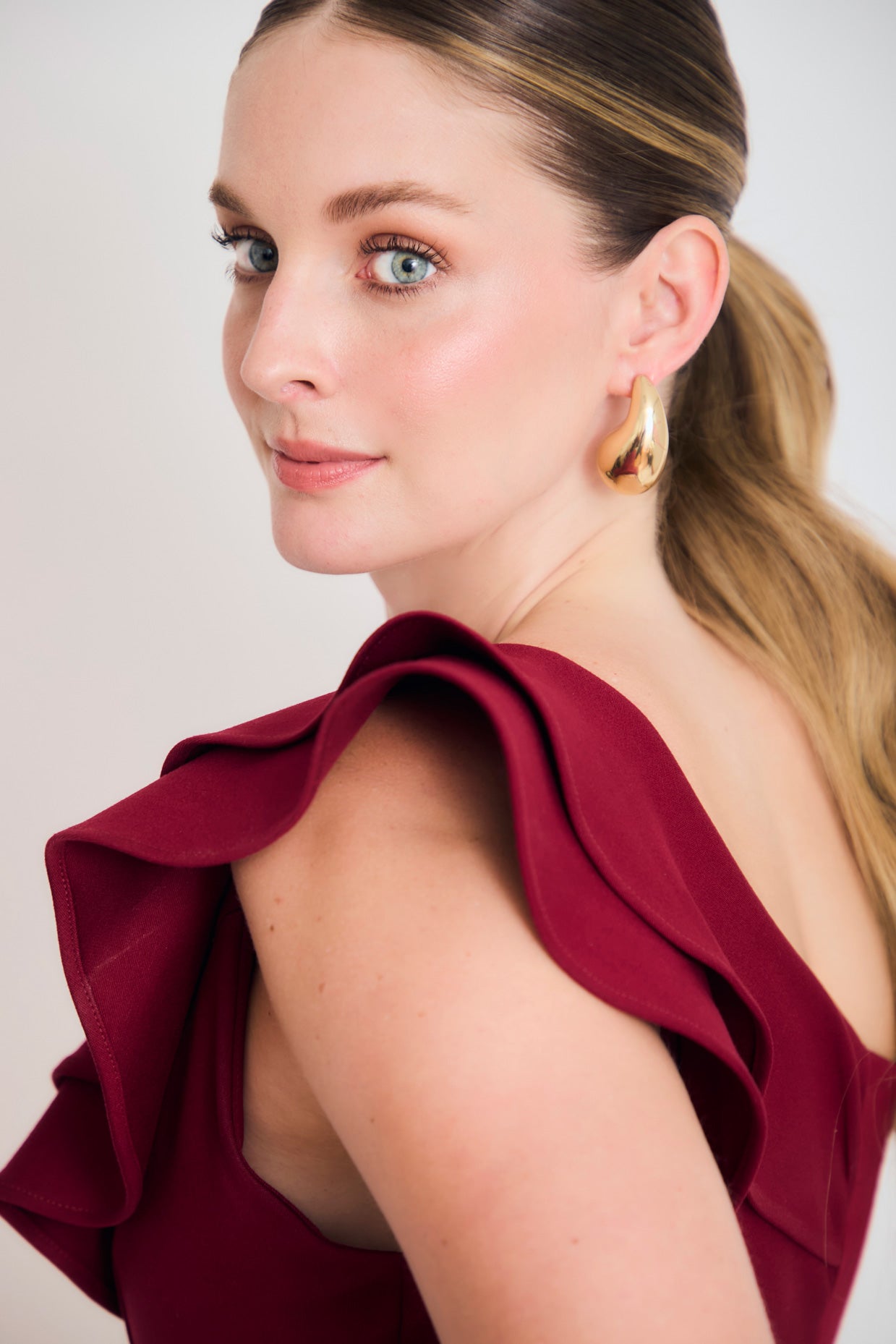 Blusa asimétrica tiras