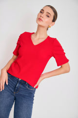 Blusa Cuello V
