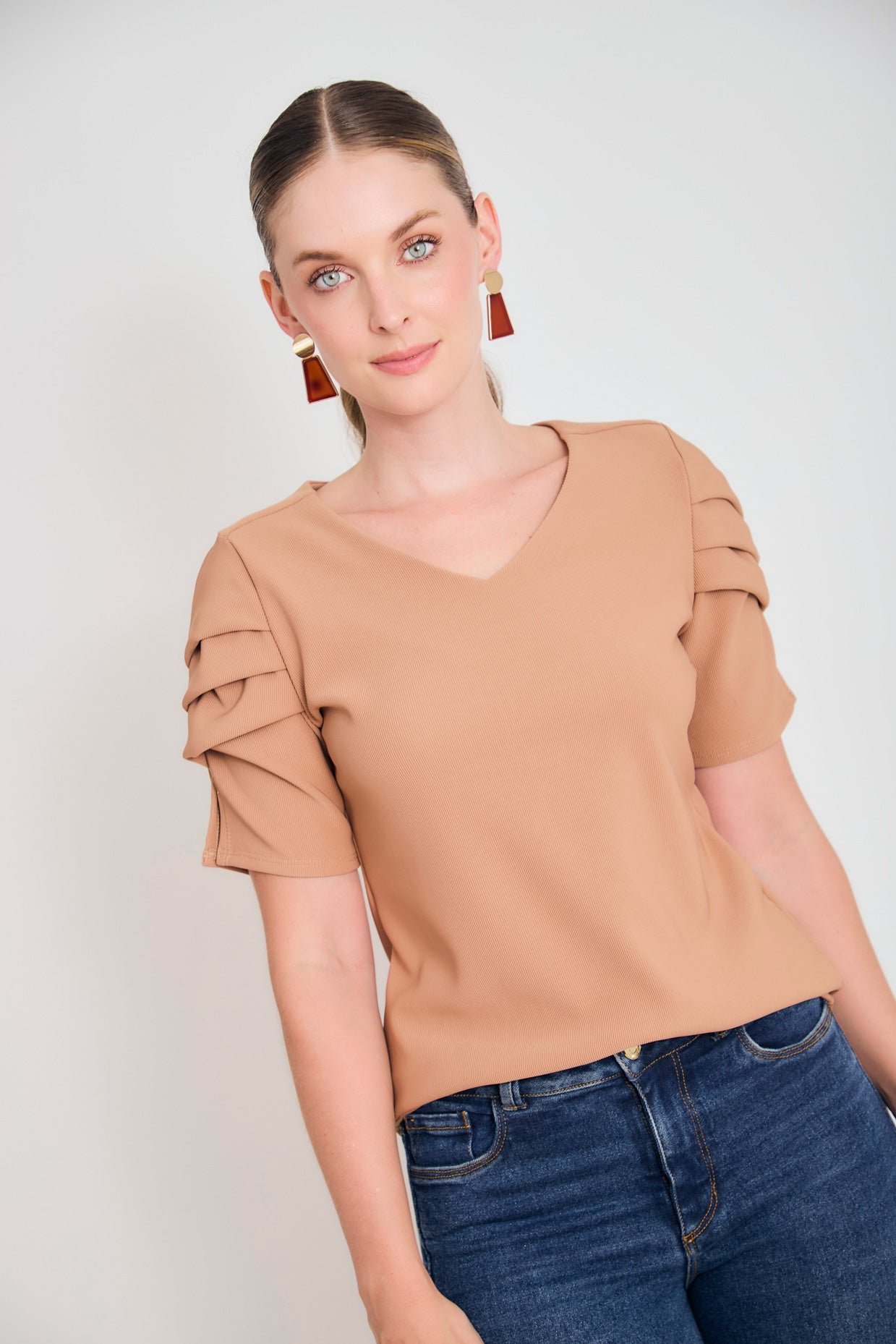 Blusa Cuello V
