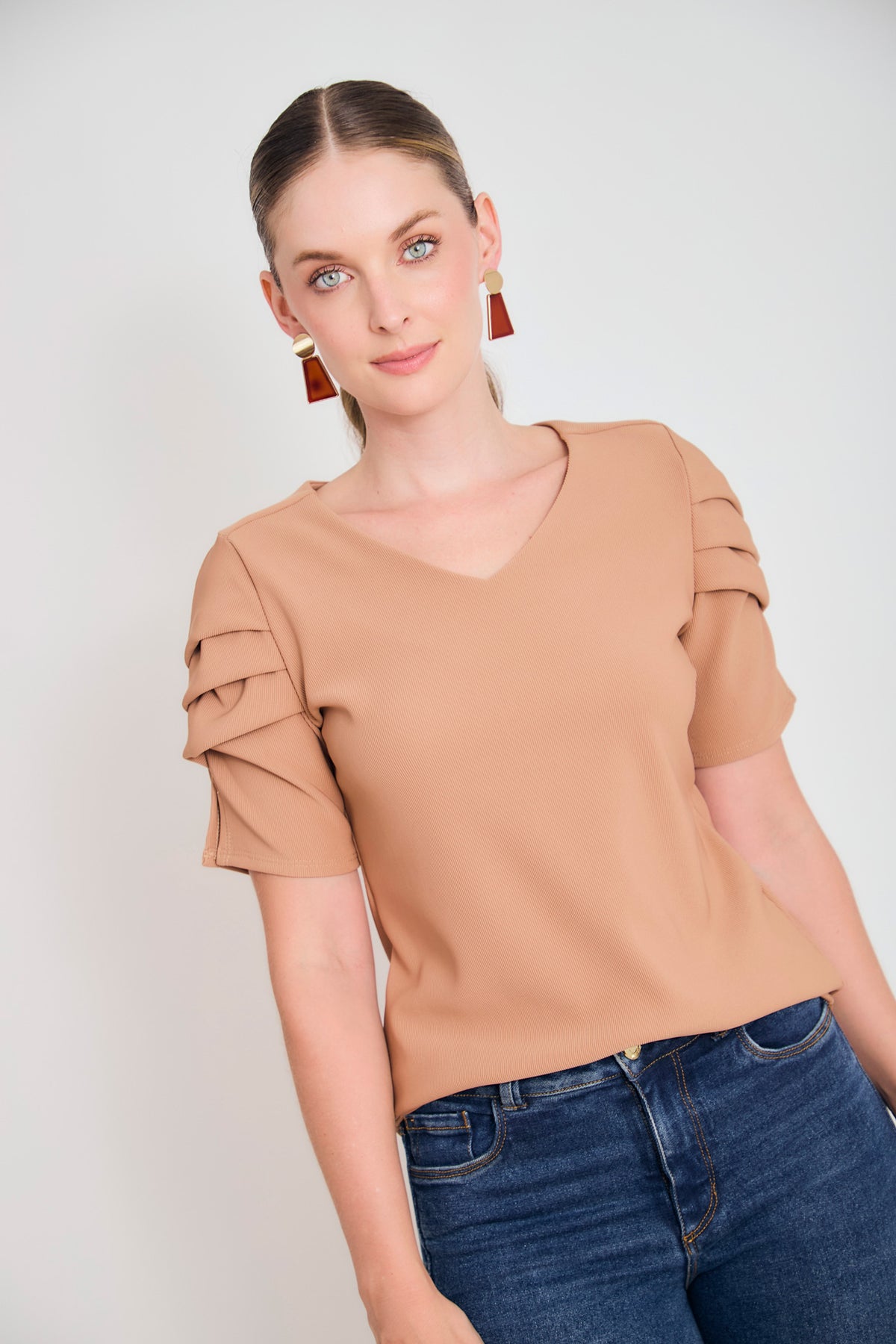 Blusa Cuello V