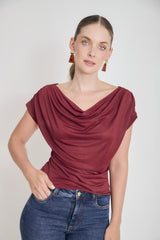 Blusa manga sisa babero