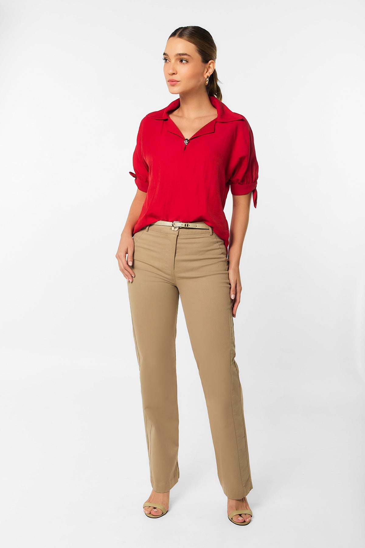 Bluson escote gota con herraje