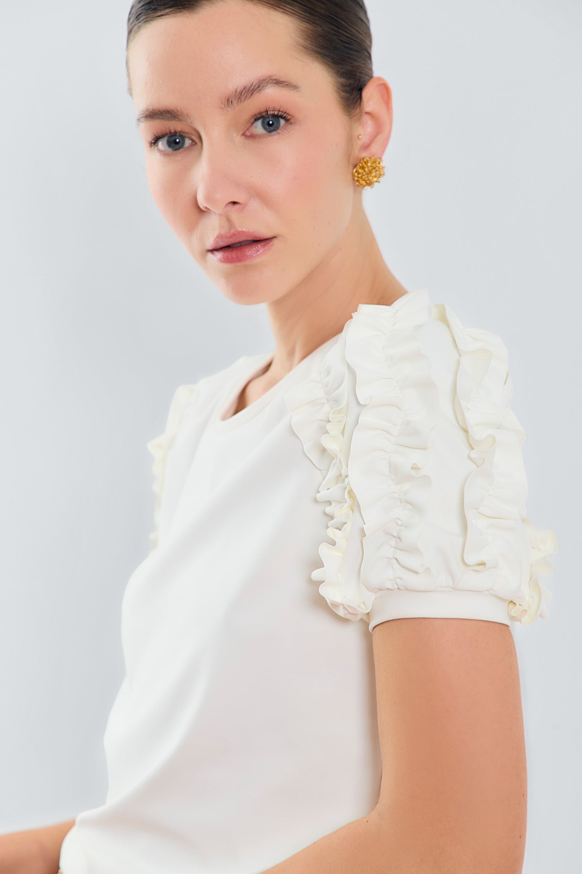 Camiseta con espirales en mang