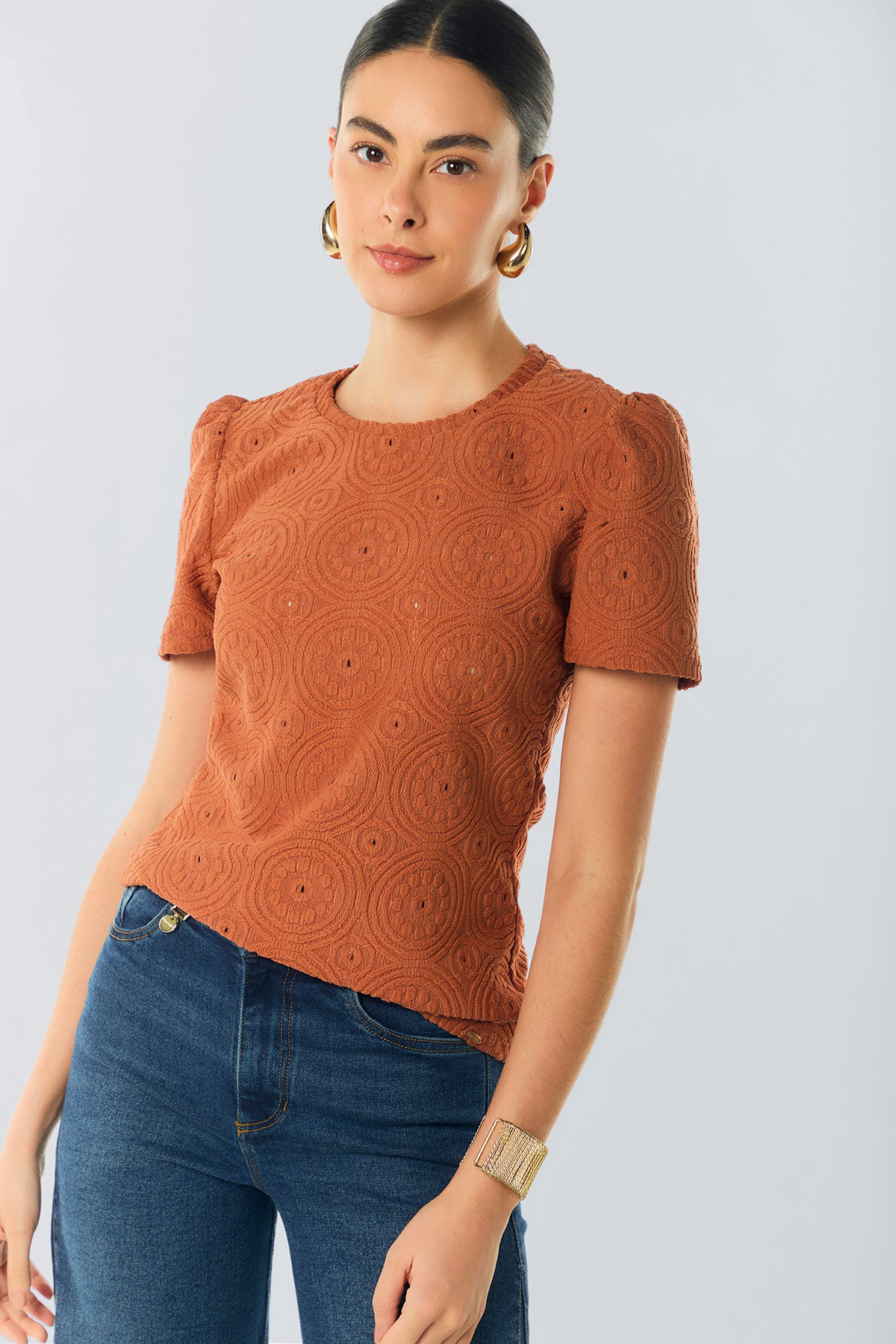 Camiseta en crochet