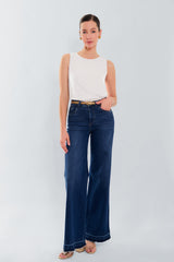 Blusa basica manga sisa en lycra fria