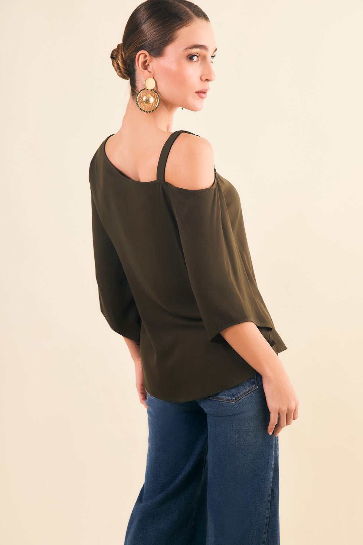 Blusa solo hombre con herraje