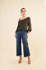 Blusa solo hombre con herraje