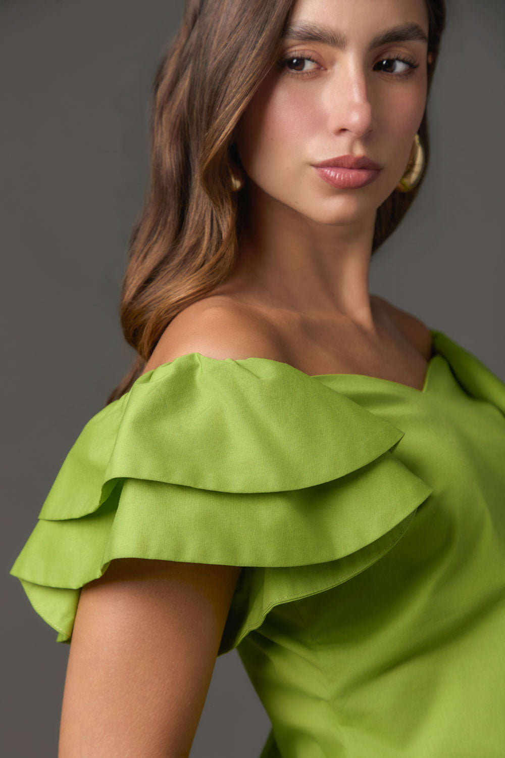 Blusa Layla Off Shoulder con Doble Bolero