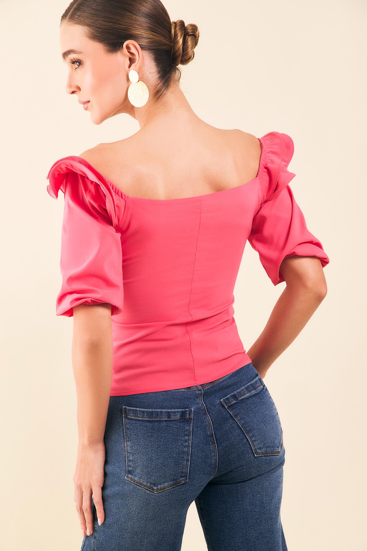 Blusa en bengalina