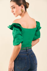 Blusa en bengalina