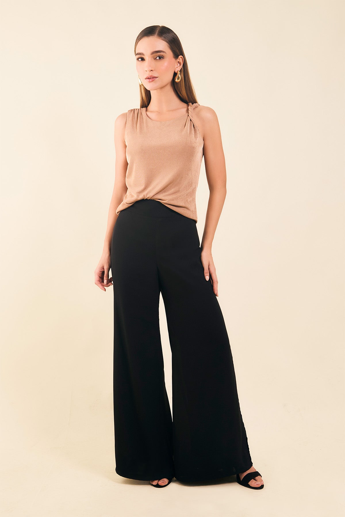 Blusa m/sisa  entorchada