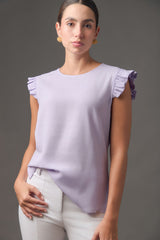 Blusa Sisa Fruncida en Gasa
