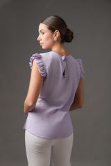 Blusa Sisa Fruncida en Gasa