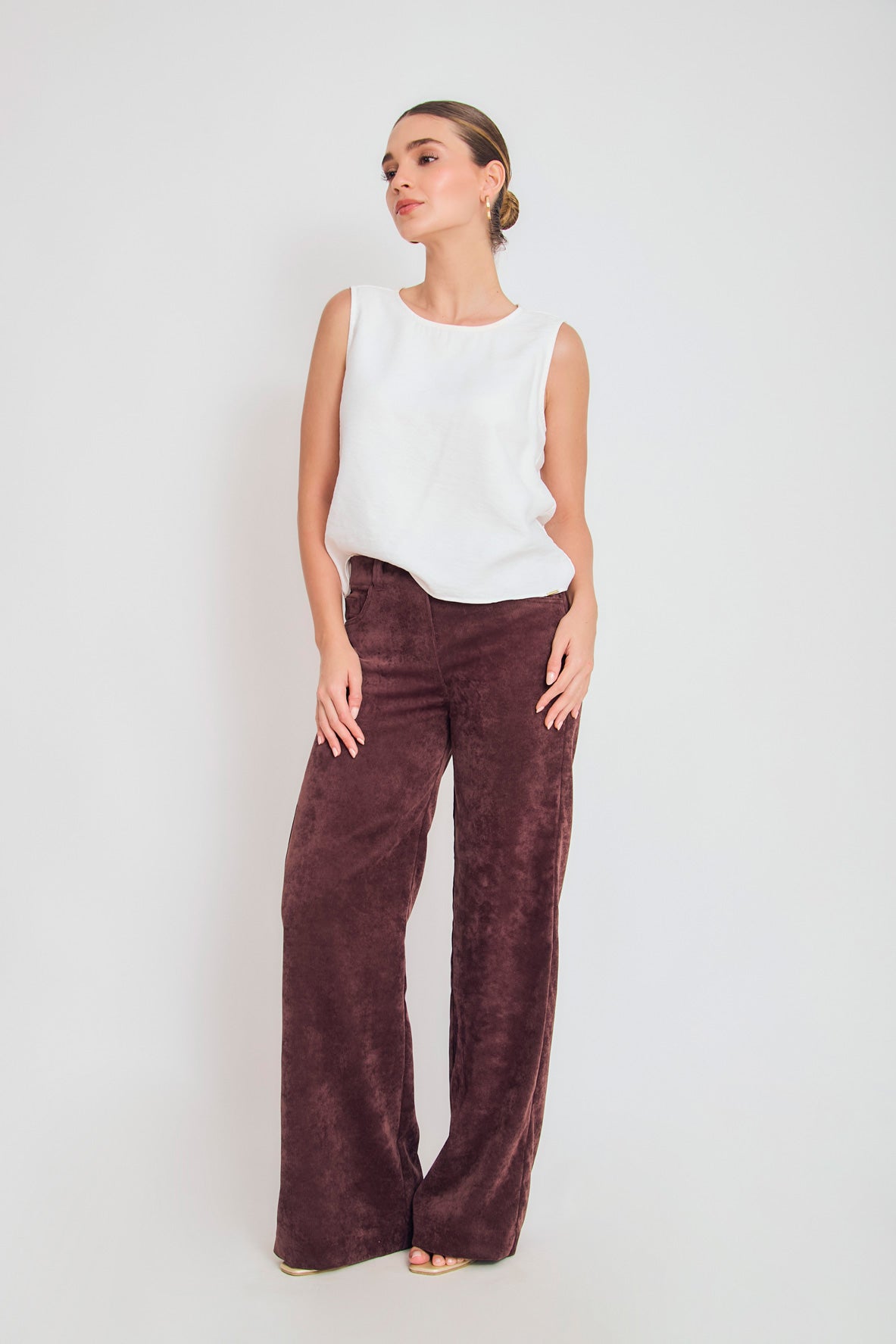 Pantalón wide leg