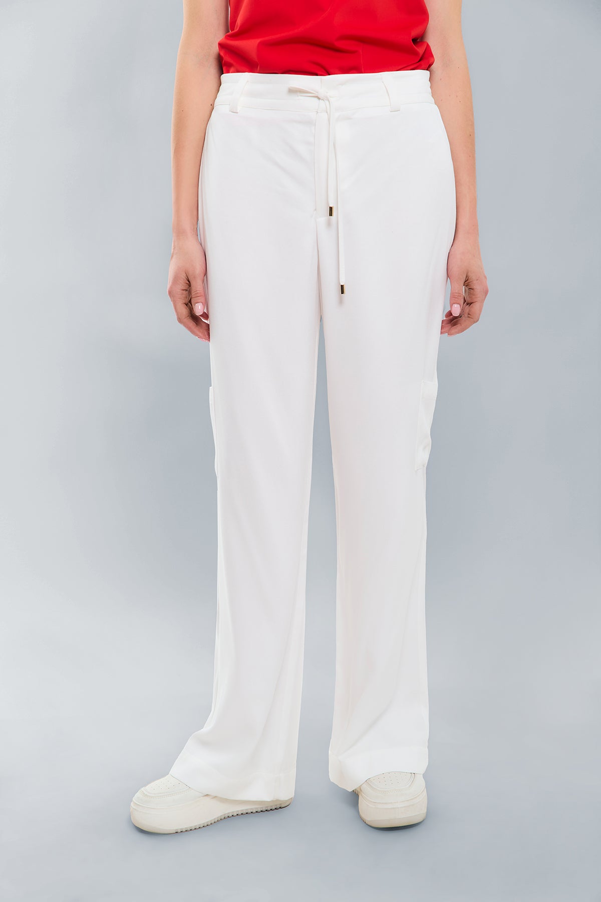 Pantalon palazzo bolsillos cargo