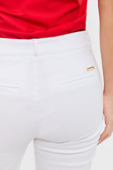 Pantalon basico en drill bota recta