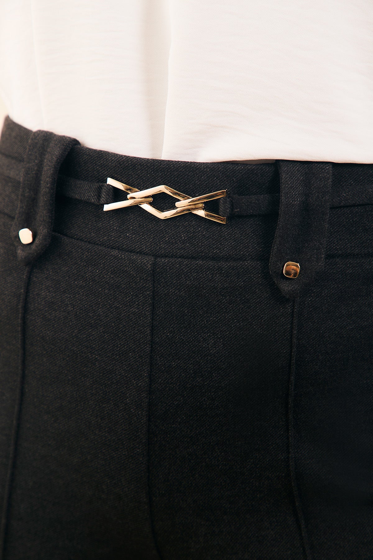 Pantalon culotte herraje en pretina