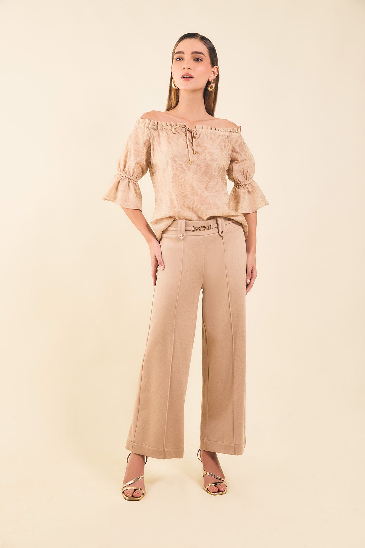 Pantalon culotte herraje en pretina