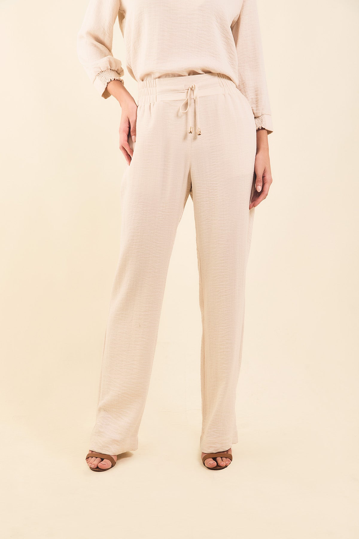 Pantalón bota recta pret resort